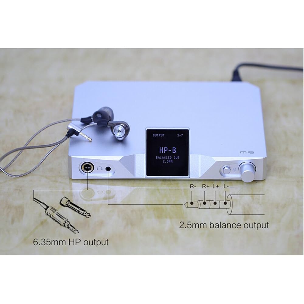 S.M.S.L SMSL M9 DAコンバータDAC 平行輸入品】SMSL M9 32bit / 768kHz DSD512 AK4490x2 XMOS HiFi